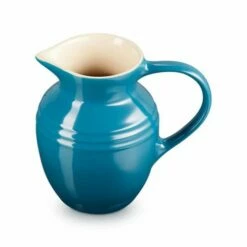 Le Creuset Deep Teal Stoneware Breakfast Jug -HARTS OF STUR Sales 80903066420005 Le Creuset Deep Teal Stoneware Breakfast Jug 1