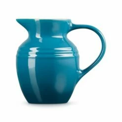 Le Creuset Deep Teal Stoneware Breakfast Jug -HARTS OF STUR Sales 80903066420005 Le Creuset Deep Teal Stoneware Breakfast Jug 2