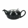 London Pottery Pebble Filter 2 Cup Teapot Gloss Black Flecked -HARTS OF STUR Sales 82008 London Pottery Pebble Filter 2 Cup Teapot Gloss Black