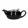 London Pottery Pebble Filter 2 Cup Teapot Gloss Black -HARTS OF STUR Sales 82012 London Pottery Pebble Filter 2 Cup Teapot Gloss Black