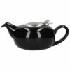 London Pottery Pebble Filter 4 Cup Teapot Gloss Black 1 London Pottery Pebble Filter 4 Cup Teapot Gloss Black -HARTS OF STUR Sales 84112 London Pottery Pebble Filter 4 Cup Teapot Gloss Black