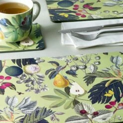Royal Botanic Gardens Kew Fruit And Floral Rectangle Placemat Pack Of 4 8 Royal Botanic Gardens Kew Fruit And Floral Rectangle Placemat Pack Of 4 -HARTS OF STUR Sales 852103 RBG Kew Fruit And Floral Rectangle Placemats 2