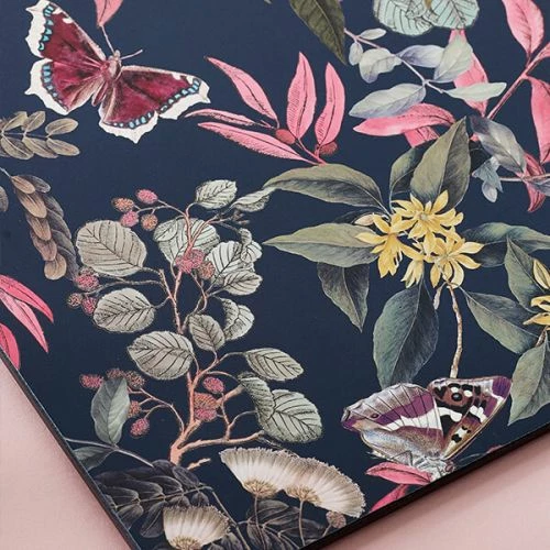 Royal Botanic Gardens Kew Midnight Floral Rectangle Placemat Pack Of 4 6 Royal Botanic Gardens Kew Midnight Floral Rectangle Placemat Pack Of 4 - Image 4