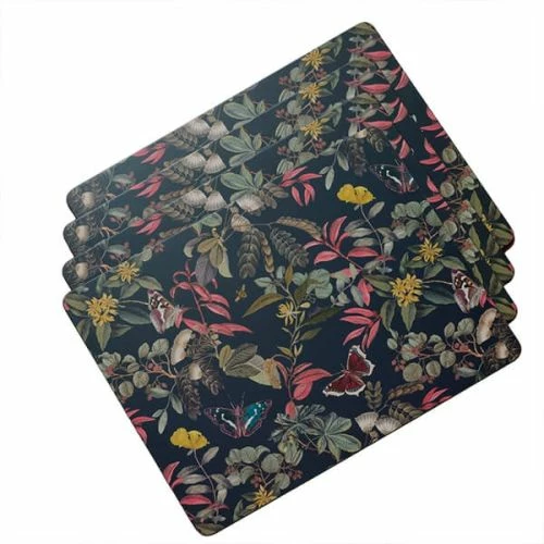 Royal Botanic Gardens Kew Midnight Floral Rectangle Placemat Pack Of 4 3 Royal Botanic Gardens Kew Midnight Floral Rectangle Placemat Pack Of 4