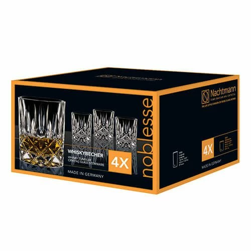 Nachtmann Noblesse Whiskey Tumbler Set Of 4 5 Nachtmann Noblesse Whiskey Tumbler Set Of 4 - Image 3
