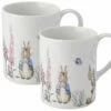 Peter Rabbit Original Mugs Set Of Two -HARTS OF STUR Sales 9101071 Peter Rabbit Classic Mug Set