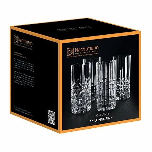 Nachtmann Highland Long Drink Glass Set Of 4 6 Nachtmann Highland Long Drink Glass Set Of 4 - Image 4