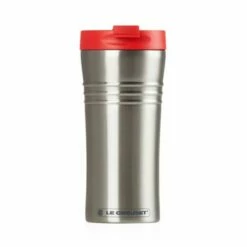 Le Creuset Cerise Stainless Steel Travel Mug 10 Le Creuset Cerise Stainless Steel Travel Mug -HARTS OF STUR Sales 98800000060080 Le Creuset Travel Mug Cerise 2