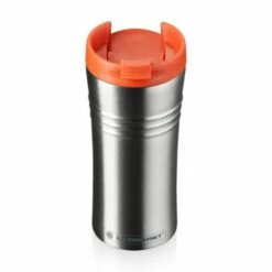 Le Creuset Volcanic Stainless Steel Travel Mug 9 Le Creuset Volcanic Stainless Steel Travel Mug -HARTS OF STUR Sales 98800000090080 Le Creuset Travel Mug Volcanic 1