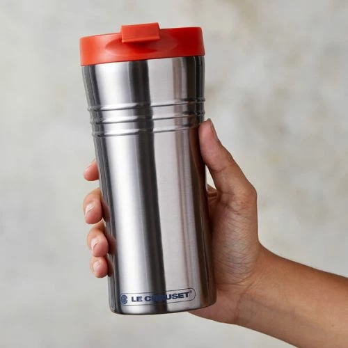 Le Creuset Volcanic Stainless Steel Travel Mug 7 Le Creuset Volcanic Stainless Steel Travel Mug - Image 5