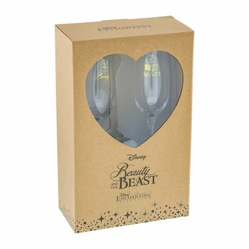 Disney Belle Wedding Toasting Glass 4 Disney Belle Wedding Toasting Glass - Image 2