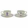 Disney Mono Teacup Saucer Set Of 2 -HARTS OF STUR Sales A30842 Disney Mono Teacup Saucer Set Of 2