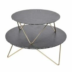 Artesa 2 Tier Slate Serving Platter