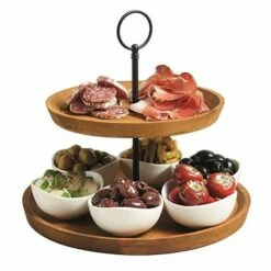 Artesa Appetiser Two Tier Serving Set -HARTS OF STUR Sales ART2TSTAND Artesa Appetiser Two Tier Serving Set 2