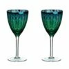 Artland Peacock Set Of 2 Wine Glasses 1 Artland Peacock Set Of 2 Wine Glasses -HARTS OF STUR Sales ART51183PK02 Artland Set of 2 Peacock Wines