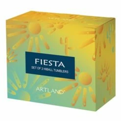 Artland Fiesta Set Of 2 Hiball Tumblers 8 Artland Fiesta Set Of 2 Hiball Tumblers -HARTS OF STUR Sales ART52162ST2 Artland Set of 2 Fiesta Hiball Tumblers 2