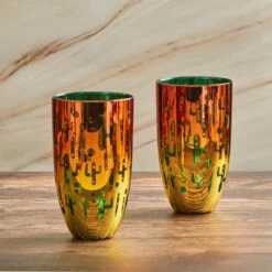 Artland Fiesta Set Of 2 Hiball Tumblers 9 Artland Fiesta Set Of 2 Hiball Tumblers -HARTS OF STUR Sales ART52162ST2 Artland Set of 2 Fiesta Hiball Tumblers 3