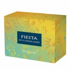 Artland Fiesta Set Of 2 Cocktail Glasses 8 Artland Fiesta Set Of 2 Cocktail Glasses -HARTS OF STUR Sales ART52163ST2 Artland Set of 2 Fiesta Cocktail Glasses 2