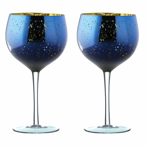 Artland Galaxy Gin Glasses Set Of 2 3 Artland Galaxy Gin Glasses Set Of 2