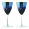 Artland Galaxy Wine Glasses Set Of 2 -HARTS OF STUR Sales ART52802 Artland Set of 2 Galaxy Wine Glasses