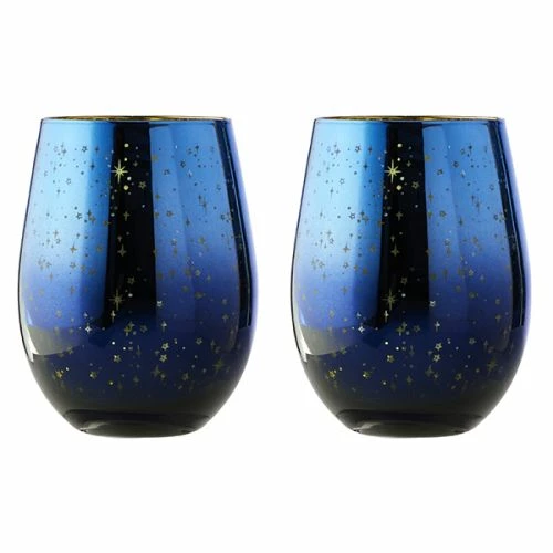 Artland Galaxy DOF Tumblers Set Of 2 3 Artland Galaxy DOF Tumblers Set Of 2
