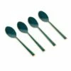 Artesa Enamel Teaspoons Set Of 4 Green -HARTS OF STUR Sales ARTTSPNGRN4PC Artesa Enamel Teaspoons Set Of 4 Green