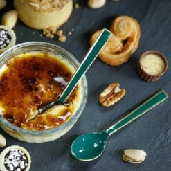 Artesa Enamel Teaspoons Set Of 4 Green -HARTS OF STUR Sales ARTTSPNGRN4PC Artesa Enamel Teaspoons Set Of 4 Green 4