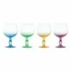 Anton Studio Designs Swirl Gin Glasses Set Of 4 -HARTS OF STUR Sales ASD10005 Anton Studio Designs Set of 4 Swirl Gin Glasses