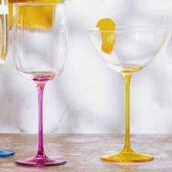 Anton Studios Gala Set Of 4 Cocktail Glasses -HARTS OF STUR Sales ASD10100 Anton Studios Set of 4 Gala Cocktail Glasses 4