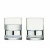 Anton Studios Set Of 2 SoHo DOF Tumblers Silver -HARTS OF STUR Sales ASD10336 Anton Studio Designs Set of 2 SoHo DOF Tumblers Silver