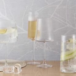 Anton Studio Designs Empire Champagne Flutes Set Of 2 -HARTS OF STUR Sales ASD10344 Anton Studio Designs Set of 2 Empire Champagne Flutes 4