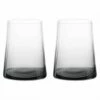 Anton Studios Empire Set Of 2 DOF Tumblers Smoke -HARTS OF STUR Sales ASD10374 Anton Studios Set of 2 Empire DOF Tumblers Smoke