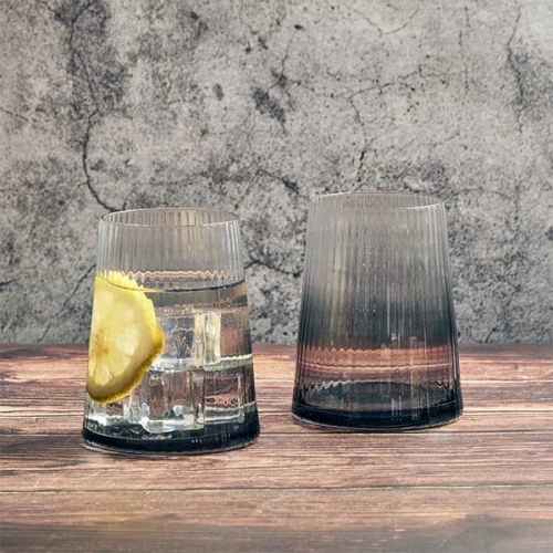 Anton Studios Empire Set Of 2 DOF Tumblers Smoke 7 Anton Studios Empire Set Of 2 DOF Tumblers Smoke - Image 5