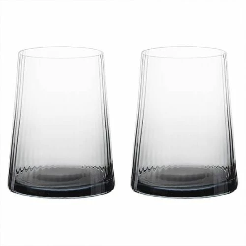 Anton Studios Empire Set Of 2 DOF Tumblers Smoke 3 Anton Studios Empire Set Of 2 DOF Tumblers Smoke