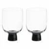 Anton Studios Oslo Set Of 2 DOF Tumblers Black -HARTS OF STUR Sales ASD10385 Anton Studios Set of 2 Oslo DOF Tumblers Black