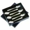 Arthur Price Of England Bead Sovereign Stainless Steel Set Of 6 Teaspoons -HARTS OF STUR Sales Arthur Price Bead Sovereign 6 Tea Spoons 2