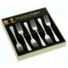 Arthur Price Of England Britannia Sovereign Stainless Steel Set Of 6 Fruit Forks -HARTS OF STUR Sales Arthur Price Britannia Sovereign 6 Fruit Forks 2