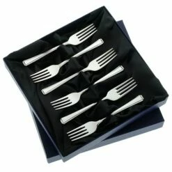 Arthur Price Of England Harley Sovereign Stainless Steel Set Of 6 Fruit Forks