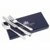 Arthur Price Of England 18/10 Stainless Steel Dubarry Design Childrens 3 Piece Cutlery Gift Box Set -HARTS OF STUR Sales Arthur Price Of England Dubarry Childrens 3pc Cutlery Gift Box Set