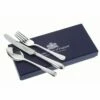 Arthur Price Of England Silver Plated Old English Design Childrens 3 Piece Cutlery Gift Box Set -HARTS OF STUR Sales Arthur Price Of England Old English Childrens 3pc Cutlery Gift Box Set