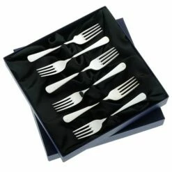 Arthur Price Old English Sovereign Stainless Steel Set Of 6 Fruit Forks