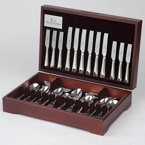 Arthur Price Rattail Sovereign Silver Plate 60 Piece Canteen FREE Eight Tea Spoons 3 Arthur Price Rattail Sovereign Silver Plate 60 Piece Canteen FREE Eight Tea Spoons