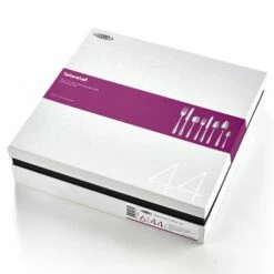 Stellar Tattershall Stainless Steel 44 Piece Cutlery Gift Box Set -HARTS OF STUR Sales BC58 Stellar Tattershall 44 Piece Cutlery Gift Box Set New 3