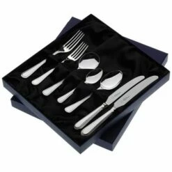 Arthur Price Of England Sovereign Stainless Steel Bead 24 Piece Cutlery Box Set -HARTS OF STUR Sales BE2401SB Arthur Price Of England Sovereign Stainless Steel Bead 24 Piece Boxed Set 1