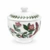Portmeirion Botanic Garden Traditional Covered Sugar Bowl -HARTS OF STUR Sales BG02307 Botanic Garden by Portmeirion Covered Sugar Traditional