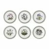 Portmeirion Botanic Garden Bread Plate Set Of 6