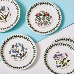Portmeirion Botanic Garden Bread Plate Set Of 6 -HARTS OF STUR Sales BG03704 Botanic Garden by Portmeirion Bread Plate Set of 6 2