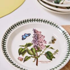 Portmeirion Botanic Garden 8" Plate Set Of 6 -HARTS OF STUR Sales BG05072 Botanic Garden by Portmeirion 8 Inch Plate Set of 6 2