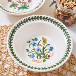 Portmeirion Botanic Garden Oatmeal Bowl Set Of 6 -HARTS OF STUR Sales BG05202 Botanic Garden by Portmeirion Oatmeal Bowl Set of 6 3