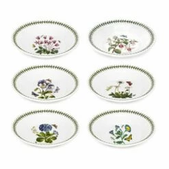 Portmeirion Botanic Garden Soup Bowls Set Of 6